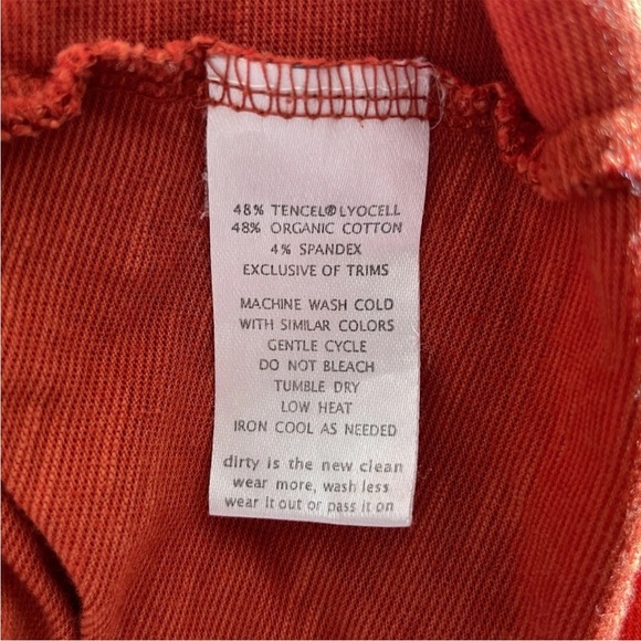 [L]Horny Toad Deep Purple Oblique V Neck Long Sleeve T-Shirt Tee Womens Turkey - Picture 7 of 7